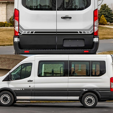 Ford Transit rétro Portes latérales arrière Graphiques Sticker en vinyle Sticker
 3