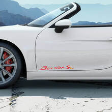 Autocollants Vinyle Portes Latérales Boxster S pour Porsche Boxster_3
