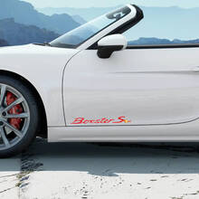 Pair Porsche Stickers
 3