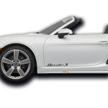 Autocollants Vinyle Portes Latérales Boxster S pour Porsche Boxster_4