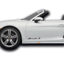 Pair Porsche Stickers
 4