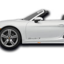 Autocollants Vinyle Portes Latérales Boxster S pour Porsche Boxster_5