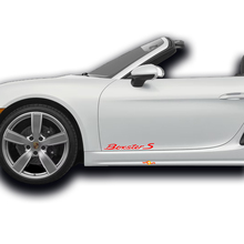 Pair Porsche Stickers
 6
