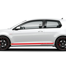 Sticker Decal Stripes Sport Side Door Racing Design Kit pour Volkswagen Golf MK4 MK5 MK6 MK7 GTI R32 Abaissement
 3