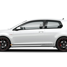 Decal Stripes Side Door Racing Design Kit pour Volkswagen Golf Clubsport S
 2