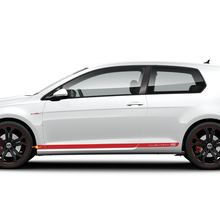 Decal Stripes Side Door Racing Design Kit pour Volkswagen Golf Clubsport S
 3