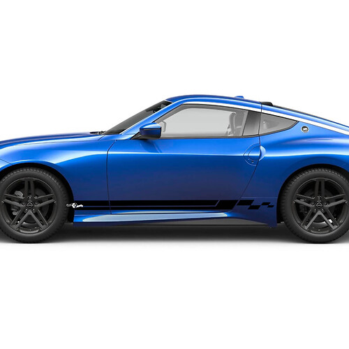 Kit de décalcomanie à carreaux latéraux pour Nissan Z Sport
