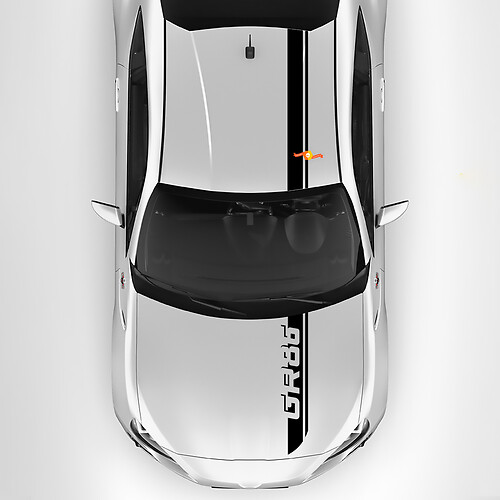 Toyota GR86 Hood Toit Trunk Racing Stripes Graphics Decs Stickers
