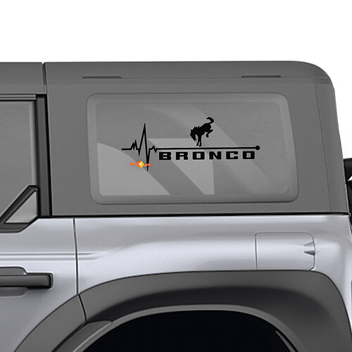 FORD BRONCO ARRIÈRE LOCTER LE SORCE COLET PULSE LOVE AVEC GRAPHICS Seccules
