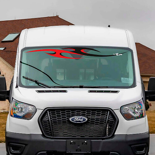 Ford Transit Tribal Stripes WindsHield Vinyl Decal Sticker 4
