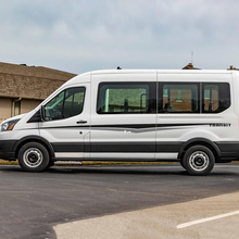 Ford Transit Stripes Portes latérales Graphiques Sticker Decal en vinyle 2
 3