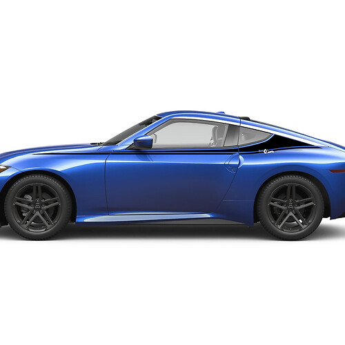 Kit de décalcomanie des portes d'accentuation latérale pour Nissan Z Sport
