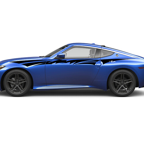 Kit de décalcomanie des portes graphiques de la mouche latérale pour Nissan Z Sport
