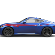 Portes d'accentuation latérale Kit d'autocollants de décalcomanie graphique tribal pour Nissan Z Sport
 4