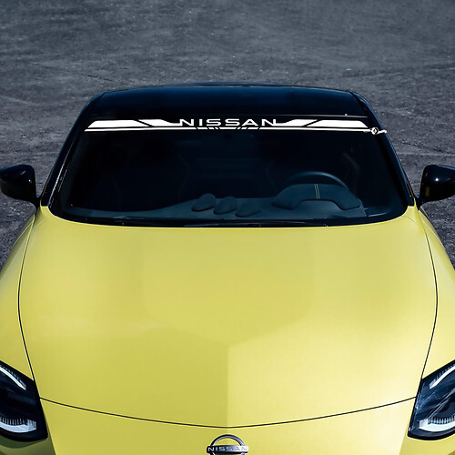 Autocollant de décalcomanie du pare-brise pour Nissan Z Sport
