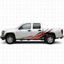 Bandes en vinyle usées pour porte d'éclaboussures et côté de caisse pour Chevrolet Colorado 1ère génération 2004-2012_2