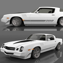 Kit de bandes d'autocollants rétro de décalcomanies vintage pour 1980 1981 Chevrolet Camaro Z28 2
 5