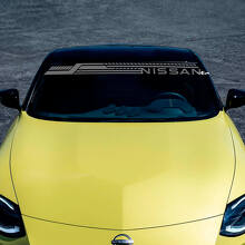Lettrage de Marque Autocollant Vinyle Géométrique Pare-brise pour Nissan Z Sport 2