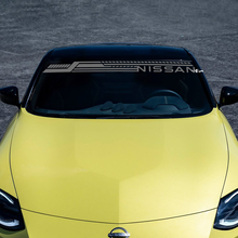 Autocollant de décalcomanie à rayures pour le pare-brise pour Nissan
 2