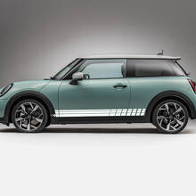 Bandes de course latérales autocollantes pour Mini Cooper S
 2