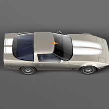 Hotage avant et bandes de course arrière pré-coupe pour Chevrolet Corvette C4 Sport 1984 - 1996
 2