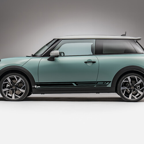 STRIPES DE RACHING SIDE Secale graphique pour Mini Cooper S 3
