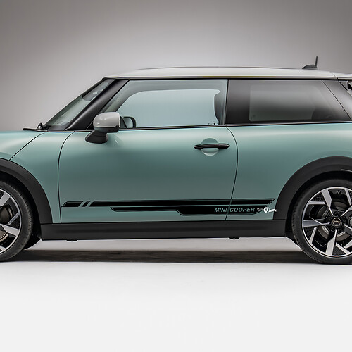 STRIPES DE RACHING SIRMIÈRE GRAPHIQUE DÉCALLE POUR MINI COOPER S 4
