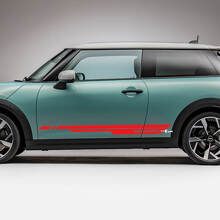 STRIPES DE RACHING SIRMIÈRE GRAPHIQUE DÉCALLE POUR MINI COOPER S 4
 3