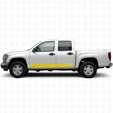 Bandes Vinyles Topographiques pour Portière et Bas de Caisse Chevrolet Colorado 1ère Gén 2004-2012_3