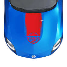 Autocollant vinyle bande capot logo de marque pour Nissan Z Sport_3
