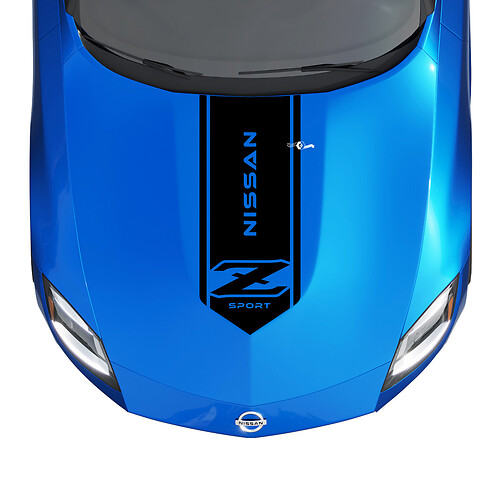 Hood Stripe Decal Kit pour Nissan Z Sport 2
