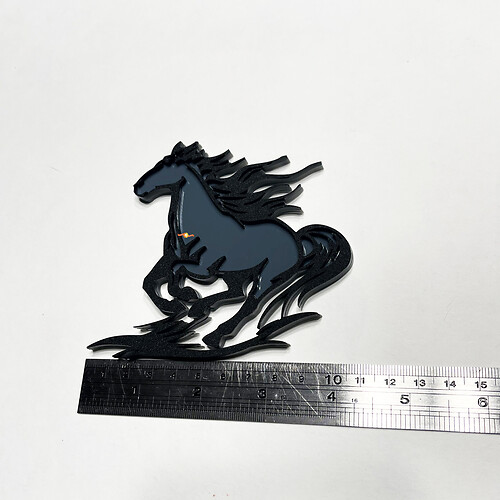 Badges de garde-boue Mustang Hone
