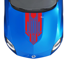 Hood Lignes Kit de décalcomanie à rayures pour Nissan Z Sport
 3