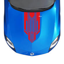 Hood Lignes Kit de décalcomanie à rayures pour Nissan Z Sport
 3