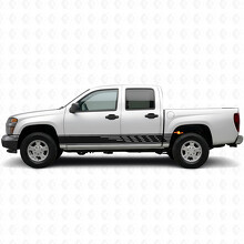 Bandes vinyles décalées à fentes pour porte et bas de caisse Chevrolet Colorado 1ère génération 2004-2012_2