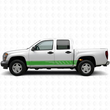 Bandes vinyles décalées à fentes pour porte et bas de caisse Chevrolet Colorado 1ère génération 2004-2012_6