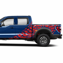 Graphiques topographiques latéraux Sticker de décalcomanies en vinyle pour Ford F150 Tremor
 3