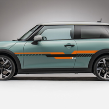 Racing latéral 2 couleurs Stripes Graphics Decal pour Mini Cooper S 3
 2