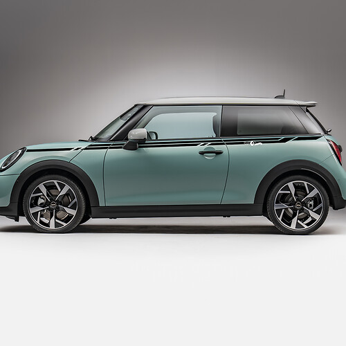 Accents de course latérale rayures graphiques décalale pour Mini Cooper S 2
