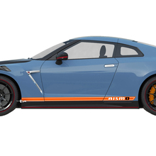 2x portes latérales graphiques Kit de décalcomanie de ligne de bande nismo pour nissan gt-r 3
 3
