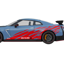 2X GRAPHIQUES SIRMES NISMO KIT DE DÉCALLE DE LIGNE DE NISMO POUR NISSAN GT-R
 2