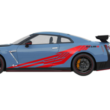 Graphiques secondaires Kit de décalcomanie de ligne de rayures Nismo pour Nissan GT-R
 2
