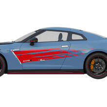 SIDE GRAPHIQUE DÉTÉRAL MOT DE STYLE NISMO KIT POUR NISSAN GT-R
 2