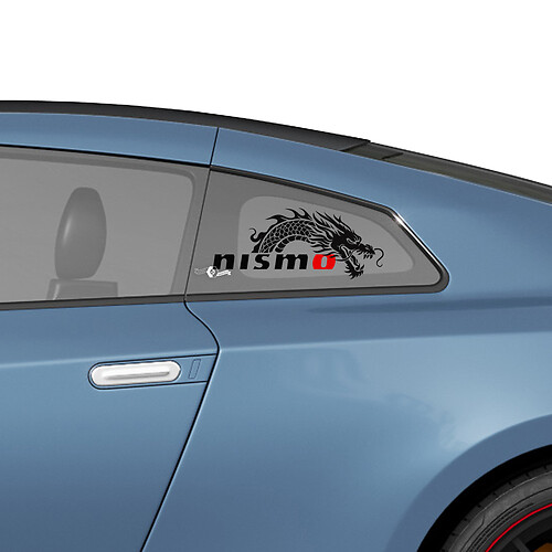 Fenêtre arrière latérale NISMO DRAGON GRAPHIQU
