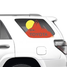 Saut-fenêtres des quarts de fenêtre Sunset Vinyl Stickers Decal Kit pour Toyota 4Runner
 2