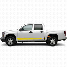 Bandes vinyles topographiques pour porte et bas de caisse Chevrolet Colorado 1ère génération 2004-2012_3