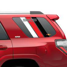 SR5 Side Quarter Window Heritage Stripes Vinyl Stickers Decal Kit pour Toyota 4Runner
 3