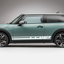 Saut-autocarte graphique des rayures de course latérale pour Mini Cooper S
 2