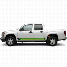 Bandes vinyles vintage pour portes et bas de caisse pour Chevrolet Colorado 1ère génération 2004-2012_3