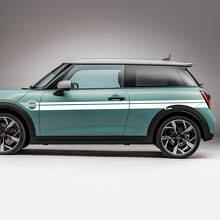 Mini portes latérales rayures de course graphiques décalale pour Mini Cooper S
 2